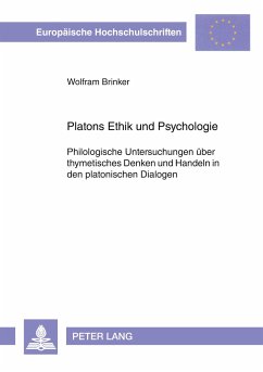 Platons Ethik und Psychologie - Brinker, Wolfram