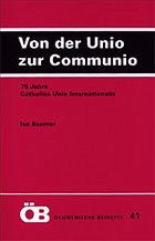 Von der Unio zur Communio - Baumer, Iso