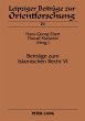 Beiträge zum Islamischen Recht VI - Bild 1