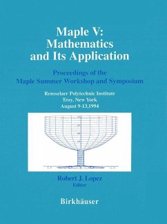 Maple V: Mathematics and its Applications - Lopez, Robert J