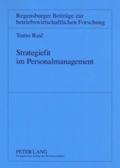 Strategiefit im Personalmanagement - Raic, Tomo