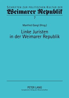 Cover Linke Juristen in der Weimarer Republik