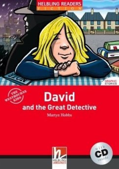 David and the Great Detective, w. Audio-CD - Hobbs, Martyn