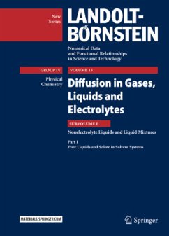 Diffusion in Gases, Liquids and Electrolytes - Winkelmann, Jochen