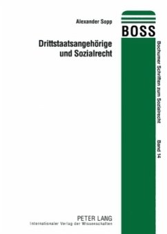 Drittstaatsangehörige und Sozialrecht - Sopp, Alexander