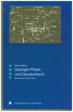 Cover Georges Perec und Deutschland