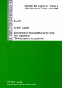 Cover Ökonomisch-ökologische Bewertung von regionalen Trinkwasserschutzoptionen