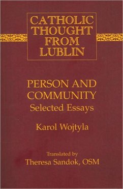 Person and Community - Sandok, Theresa H.