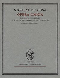 Epistola ad Rodericum Sancium. Reformatio generalis - Nikolaus von Kues
