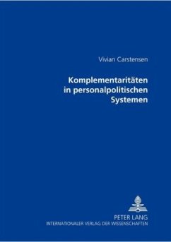 Cover Komplementaritäten in personalpolitischen Systemen