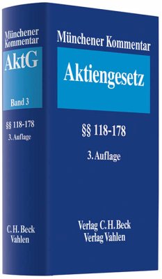 Münchener Kommentar zum Aktiengesetz: AktG - Goette, Wulf / Habersack, Mathias / Kalss, Susanne (Hrsg.). Sonstige Adaption von Altenburger, Otto A. / Bachner, Thomas / Csoklich, Peter et al.