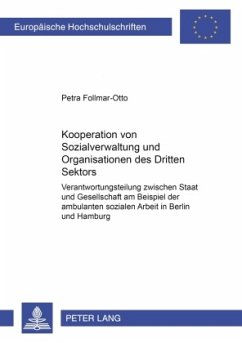 Cover Kooperation von Sozialverwaltung und Organisationen des Dritten Sektors