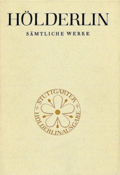 Gedichte nach 1800 / Hölderlin: Sämtliche Werke 2/2, Tl.2