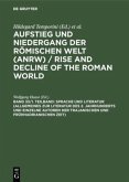 Sprache und Literatur (Allgemeines zur Literatur des 2. Jahrhunderts und einzelne Autoren der trajanischen und frühhadrianischen Zeit)