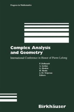 Complex Analysis and Geometry - Dolbeault, P. / Iordan, A. / Henkin, G. / Skoda, H. / Trépreau, J.-M.