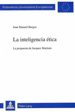 La inteligencia ética - Burgos, Juan Manuel