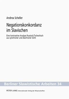 Cover Negationskonkordanz im Slavischen