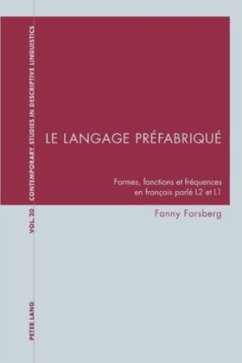 Cover Le langage préfabriqué