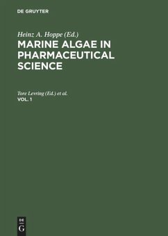 Marine Algae in Pharmaceutical Science. Vol. 1