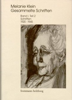 Cover Melanie Klein: Gesammelte Schriften / Band I,2: Schriften 1920-1945, Teil 2 / Melanie Klein: Gesammelte Schriften I, 2