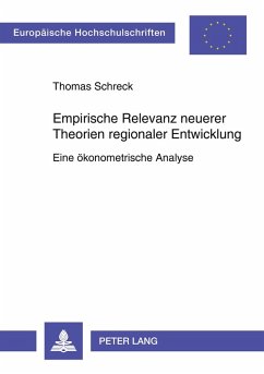 Cover Empirische Relevanz neuerer Theorien regionaler Entwicklung