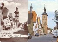 Obernau einst und heute - Schäfer, Horst