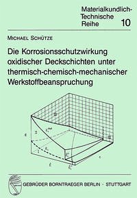 Die Korrosionsschutzwirkung oxidischer Deckschichten unter thermisch-chemisch-mechanischer Werkstoffbeanspruchung - Schütze, Michael