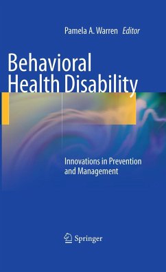Behavioral Health Disability - Warren, Pamela A. (Hrsg.)