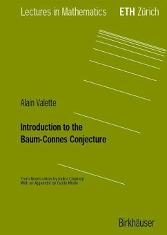 Introduction to the Baum-Connes Conjecture - Valette, Alain