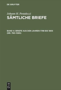 Briefe aus den Jahren 1798 bis 1805 (Nr. 760¿1065)