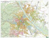 Wien Wandplan, 1:15.000, Poster