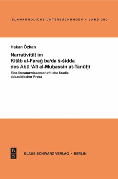 Cover Narrativität im Kitab al-Farag ba'ada s-sidda des Abu 'Ali al-Muhassin at-Tanuhi