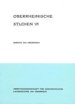 Barock am Oberrhein - Press, Volker / Reinhard, Eugen / Schwarzmaier, Hansmartin (Hgg.)