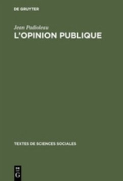 L'opinion publique - Padioleau, Jean