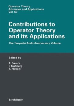 Contributions to Operator Theory and its Applications - Furuta, Takayuki;Gohberg, Israel C.