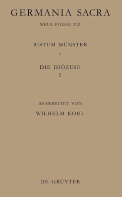 Die Bistümer der Kirchenprovinz Köln. Das Bistum Münster 7,3: Die Diözese