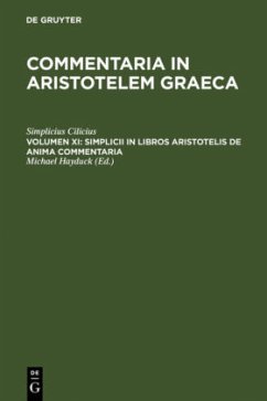 Simplicii in libros Aristotelis de anima commentaria - Simplicius Cilicius