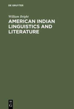 American Indian Linguistics and Literature - Bright, William
