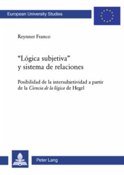 «Lógica subjetiva» y sistema de relaciones - Franco, Reynner