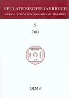 Neulateinisches Jahrbuch. Journal of the Neo-Latin Language and Literature