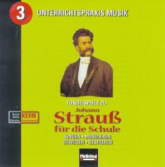 Cover Johann Strauß für die Schule. AudioCD
