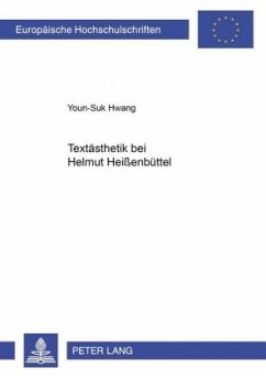Cover Textästhetik bei Helmut Heißenbüttel