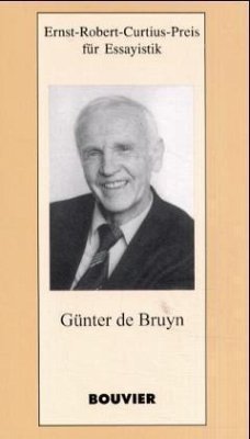 Günter de Bruyn / Ernst-Robert-Curtius-Preis für Essayistik