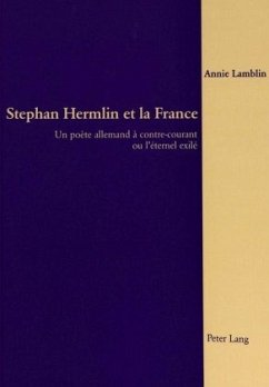 Cover Stephan Hermlin et la France