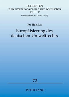 Europäisierung des deutschen Umweltrechts - Liu, Ru-Huei