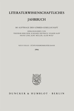 Literaturwissenschaftliches Jahrbuch.