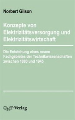 Konzepte von Elektrizitätsversorgung und Elektrizitätswirtschaft - Gilson, Norbert