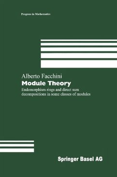 Module Theory - Facchini, Alberto