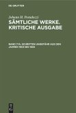 Schriften ungefähr aus den Jahren 1803 bis 1805