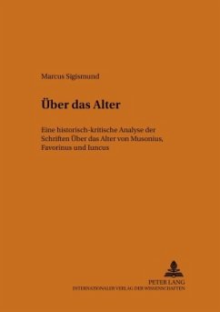Über das Alter - Sigismund, Markus